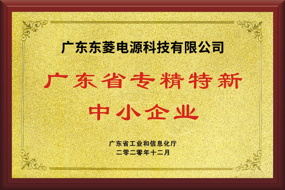 Guangdong Province Specialized, Refined, Specialized and Innovative Small and Medium Enterprises